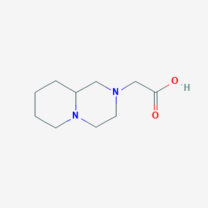 2-(Octahydro-2H-pyrido[1,2-a]pyrazin-2-yl)acetic acid