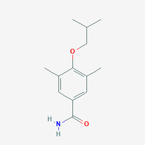 4-Isobutoxy-3,5-dimethylbenzamide