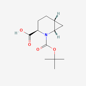 (1S,3R,6R)-2-[(2-methylpropan-2-yl)oxycarbonyl]-2-azabicyclo[4.1.0]heptane-3-carboxylic acid