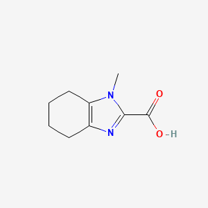 1-Methyl-4,5,6,7-tetrahydro-1H-benzo[d]imidazole-2-carboxylic acid