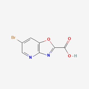 6-Bromooxazolo[4,5-b]pyridine-2-carboxylic acid