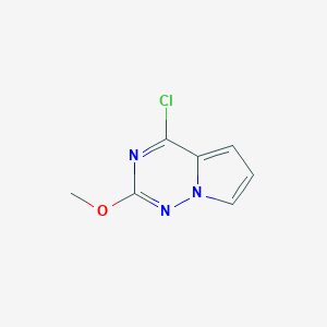 4-Chloro-2-methoxypyrrolo[2,1-f][1,2,4]triazine