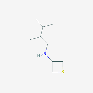 N-(2,3-Dimethylbutyl)thietan-3-amine