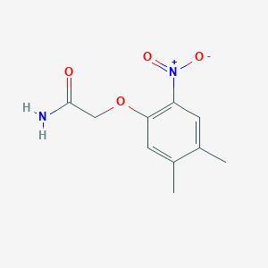 2-(4,5-Dimethyl-2-nitrophenoxy)acetamide