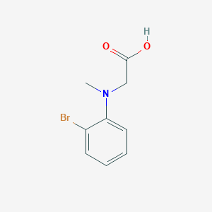 2-((2-Bromophenyl)(methyl)amino)acetic acid