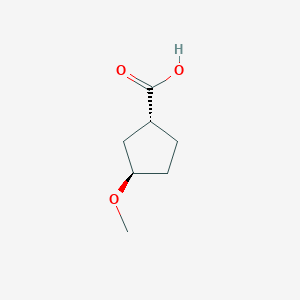 (1R,3R)-3-Methoxycyclopentane-1-carboxylicacid