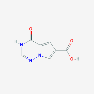 4-oxo-3H-pyrrolo[2,1-f][1,2,4]triazine-6-carboxylic acid