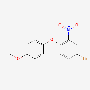 4-Bromo-1-(4-methoxyphenoxy)-2-nitrobenzene