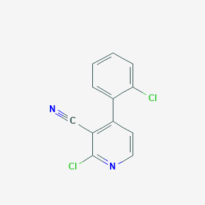 2-Chloro-4-(2-chlorophenyl)nicotinonitrile