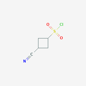 3-Cyanocyclobutane-1-sulfonyl chloride