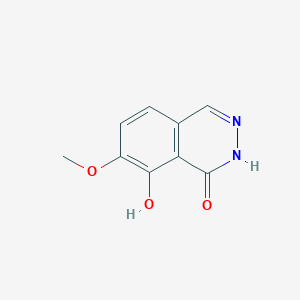 8-Hydroxy-7-methoxyphthalazin-1(2H)-one