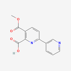 5-(Methoxycarbonyl)-[2,3'-bipyridine]-6-carboxylic acid