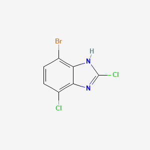 7-Bromo-2,4-dichloro-1H-benzo[d]imidazole