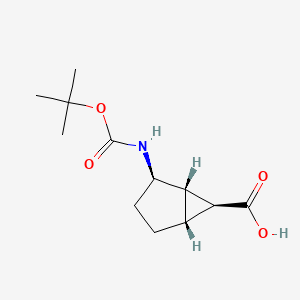 (1S,2R,5R,6S)-2-[(2-methylpropan-2-yl)oxycarbonylamino]bicyclo[3.1.0]hexane-6-carboxylic acid