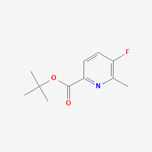 tert-Butyl 5-fluoro-6-methylpicolinate