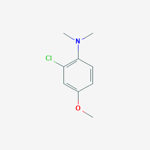 2-Chloro-4-methoxy-N,N-dimethylaniline