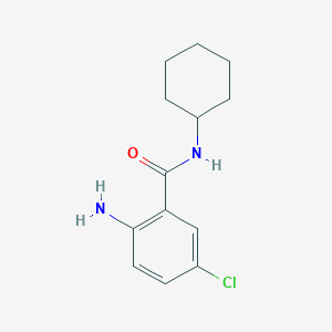 2-Amino-5-chloro-N-cyclohexylbenzamide