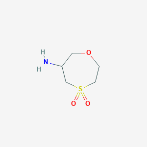 6-Amino-1,4-oxathiepane4,4-dioxide