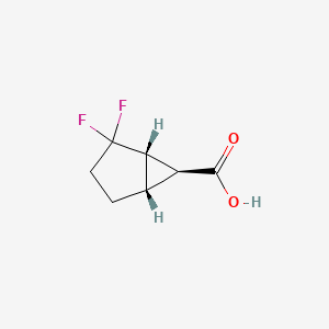 (1S,5S,6S)-2,2-difluorobicyclo[3.1.0]hexane-6-carboxylic acid