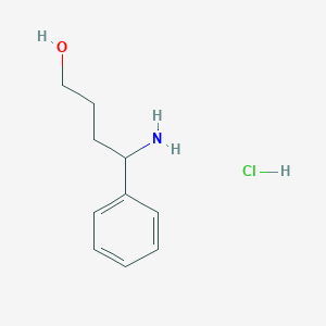 4-Amino-4-phenylbutan-1-ol hydrochloride