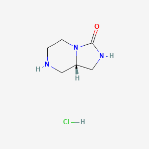 (S)-Hexahydroimidazo[1,5-a]pyrazin-3(2H)-one hydrochloride