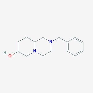 2-Benzyloctahydro-1H-pyrido[1,2-a]pyrazin-7-ol