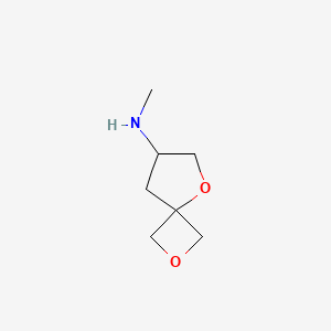 N-Methyl-2,5-dioxaspiro[3.4]octan-7-amine