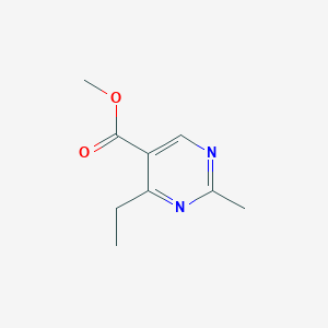 Methyl 4-ethyl-2-methylpyrimidine-5-carboxylate