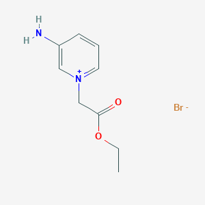 3-Amino-1-(2-ethoxy-2-oxoethyl)pyridin-1-ium bromide