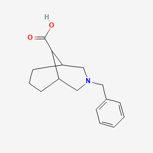 3-Benzyl-3-azabicyclo[3.3.1]nonane-9-carboxylic acid