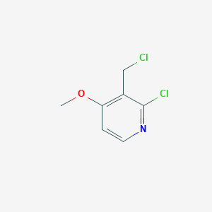 2-Chloro-3-(chloromethyl)-4-methoxypyridine