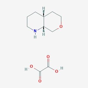 (4aR,8aR)-octahydro-1H-pyrano[3,4-b]pyridine; oxalic acid