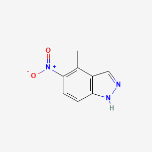 B1300716 4-methyl-5-nitro-1H-indazole CAS No. 101420-67-1