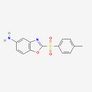 2-(4-Methylphenyl)sulfonyl-1,3-benzoxazol-5-amine