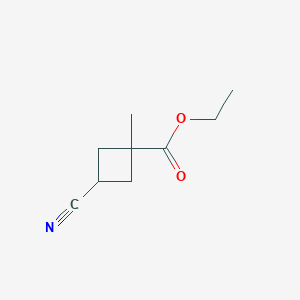 Ethyl 3-cyano-1-methylcyclobutanecarboxylate