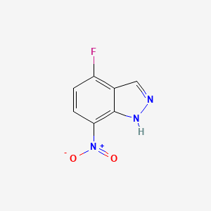 B1300722 4-fluoro-7-nitro-1H-indazole CAS No. 866144-02-7