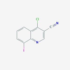 4-Chloro-8-iodoquinoline-3-carbonitrile