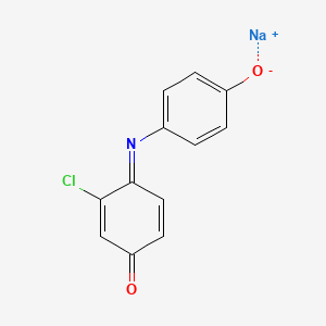 Sodium 4-((2-chloro-4-oxocyclohexa-2,5-dien-1-ylidene)amino)phenolate