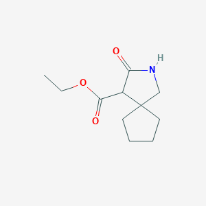 ethyl 3-oxo-2-azaspiro[4.4]nonane-4-carboxylate