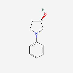 molecular formula C10H13NO B13007455 (R)-1-Phenylpyrrolidin-3-ol 