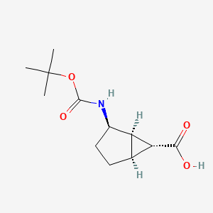 (1R,2R,5S,6R)-2-[(2-methylpropan-2-yl)oxycarbonylamino]bicyclo[3.1.0]hexane-6-carboxylic acid