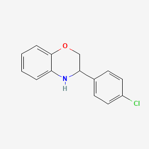 3-(4-Chlorophenyl)-3,4-dihydro-2H-benzo[b][1,4]oxazine