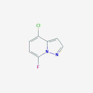 4-Chloro-7-fluoropyrazolo[1,5-a]pyridine