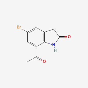 7-Acetyl-5-bromoindolin-2-one