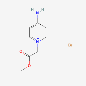 4-Amino-1-(2-methoxy-2-oxoethyl)pyridin-1-ium bromide