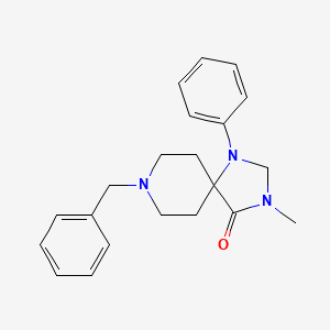 8-Benzyl-3-methyl-1-phenyl-1,3,8-triazaspiro[4.5]decan-4-one