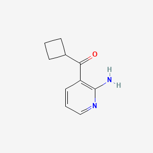 (2-Aminopyridin-3-yl)(cyclobutyl)methanone