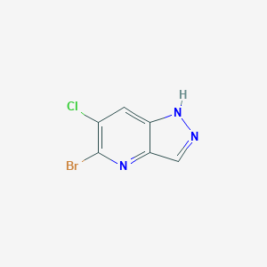 5-Bromo-6-chloro-1H-pyrazolo[4,3-b]pyridine