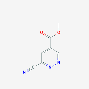 Methyl 6-cyanopyridazine-4-carboxylate