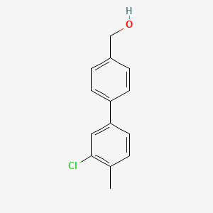 4-(3-Chloro-4-methylphenyl)benzyl alcohol